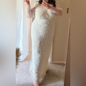 Beaded Wedding Gown